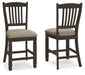 Ashley Express - Tyler Creek Upholstered Barstool (2/CN) - DecorGalore4U