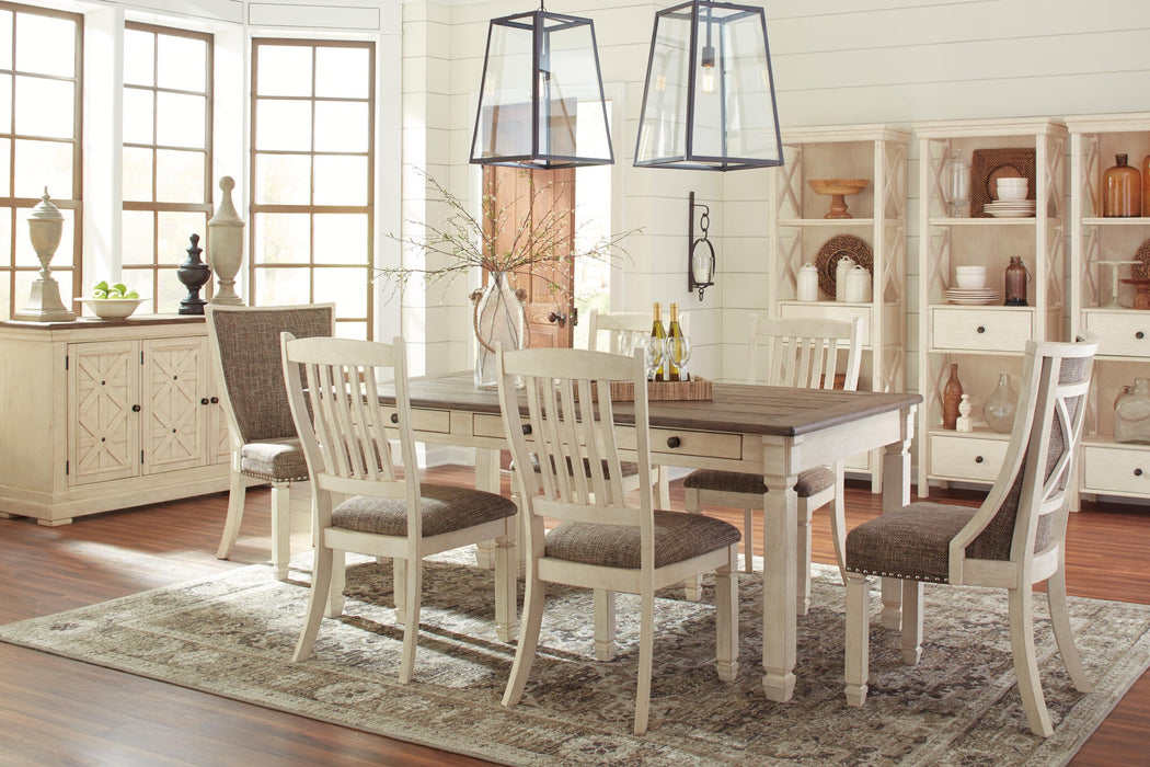 Ashley Express - Bolanburg Dining UPH Side Chair (2/CN) - DecorGalore4U