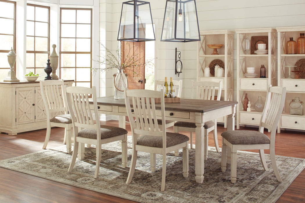 Ashley Express - Bolanburg Dining UPH Side Chair (2/CN) - DecorGalore4U
