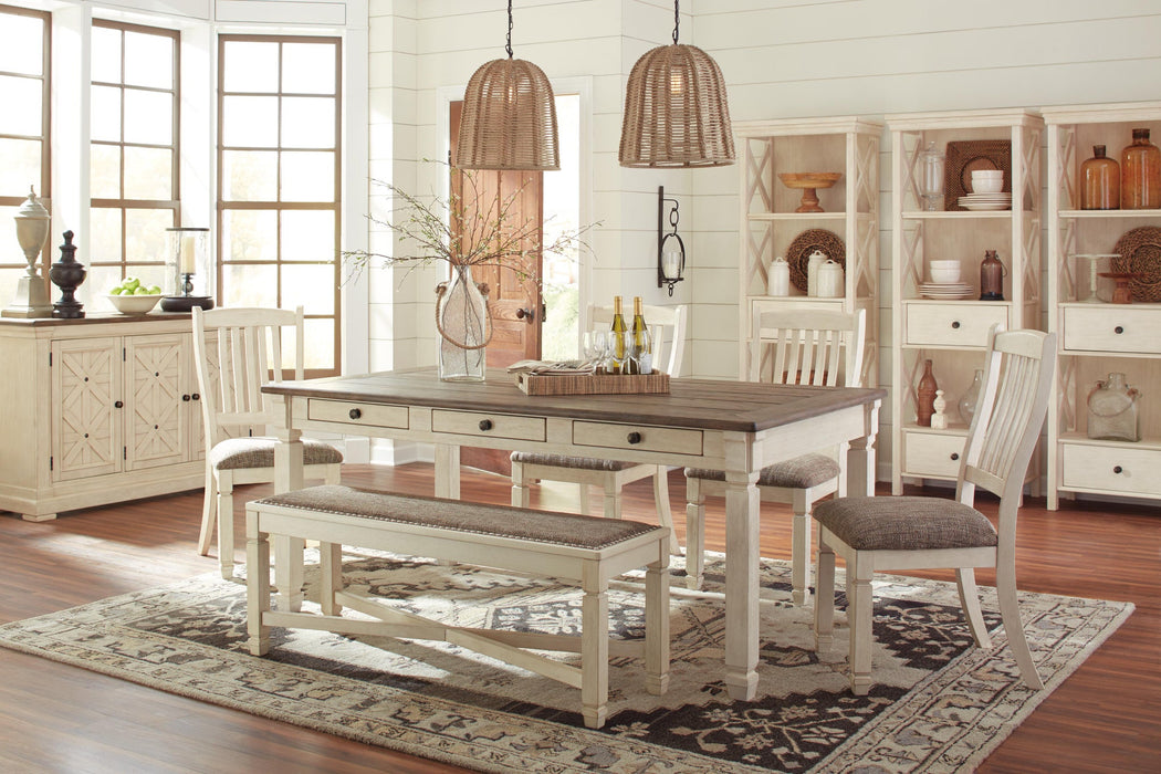Ashley Express - Bolanburg Dining UPH Side Chair (2/CN) - DecorGalore4U