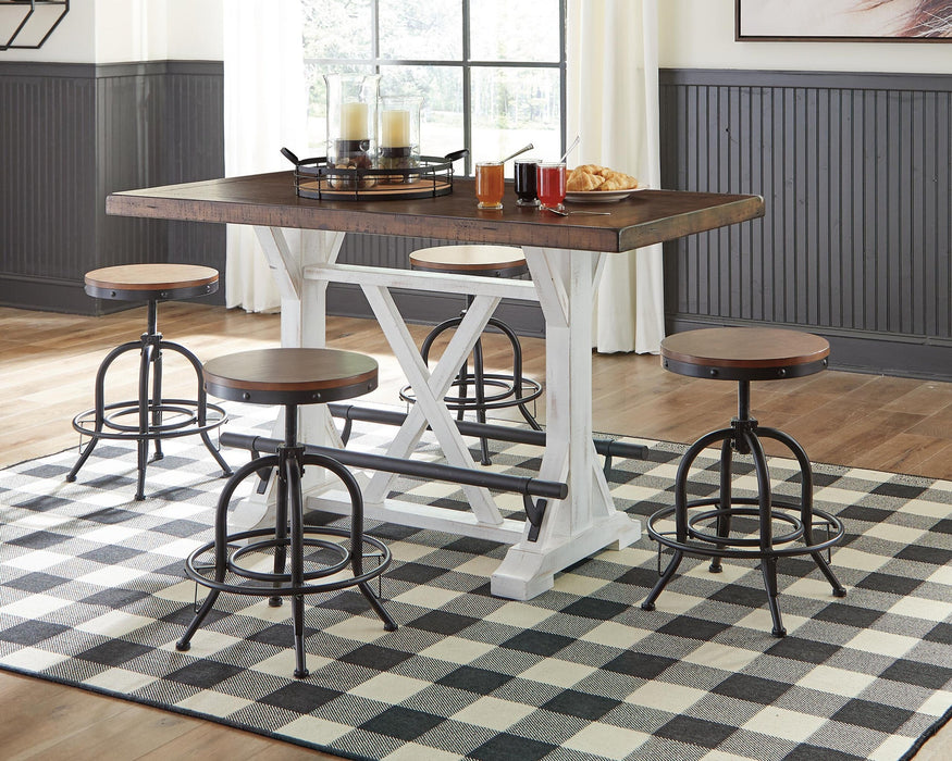 Ashley Express - Valebeck RECT Dining Room Counter Table - DecorGalore4U