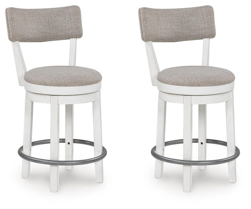 Ashley Express - Robbinsdale UPH Swivel Barstool (2/CN)