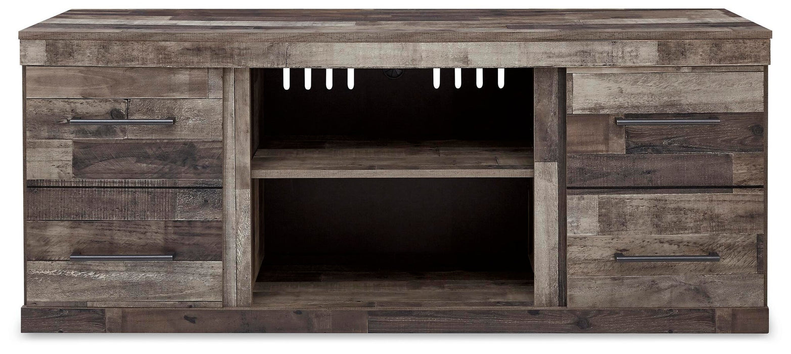 Ashley Express - Derekson LG TV Stand w/Fireplace Option - DecorGalore4U