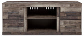 Ashley Express - Derekson LG TV Stand w/Fireplace Option - DecorGalore4U