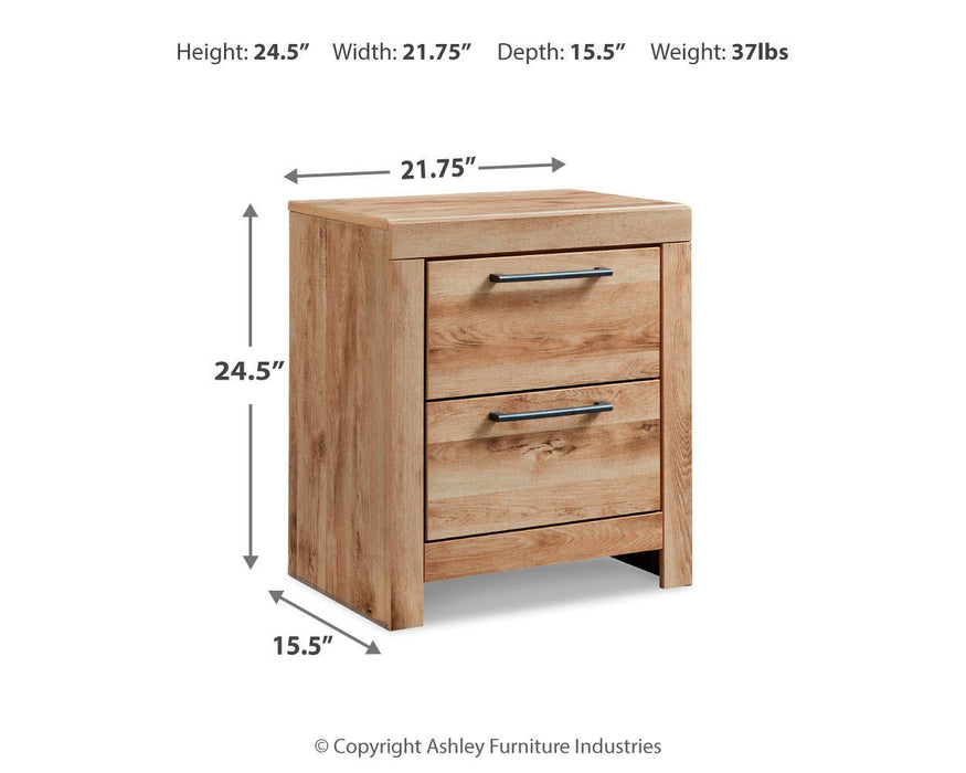 Ashley Express - Hyanna Two Drawer Night Stand - DecorGalore4U