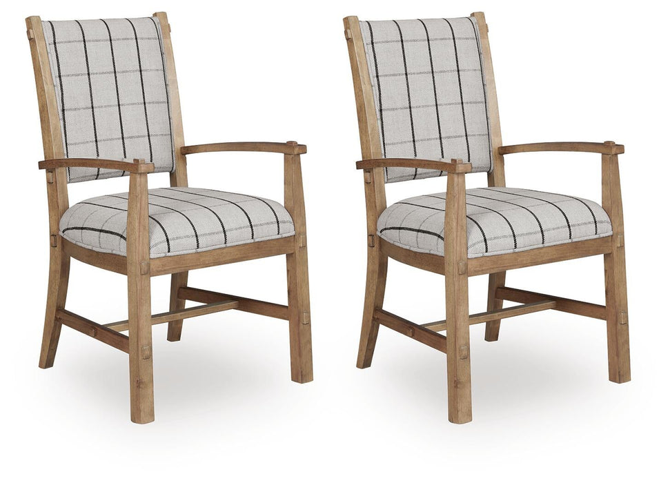 Ashley Express - Ridgester Dining UPH Arm Chair (2/CN)