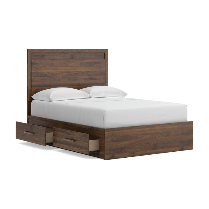 Ashley Express - Janfyn Full Panel Platform Bed with Storage