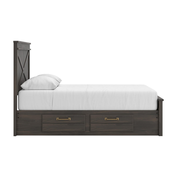 Ashley Express - Vonitta Bay Queen Panel Storage Bed