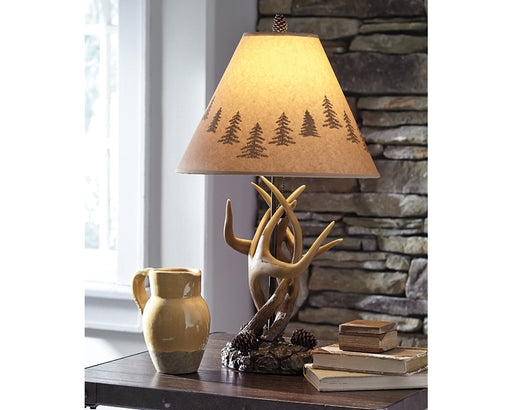 Ashley Express - Derek Poly Table Lamp (2/CN) DecorGalore4U - Shop Home Decor Online with Free Shipping