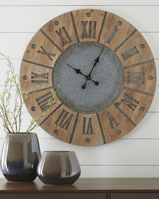 Ashley Express - Payson Wall Clock DecorGalore4U - Shop Home Decor Online with Free Shipping