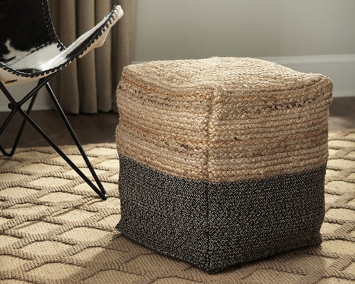 Ashley Express - Sweed Valley Pouf DecorGalore4U - Shop Home Decor Online with Free Shipping