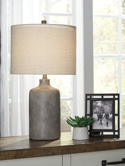 Ashley Express - Linus Ceramic Table Lamp (1/CN) DecorGalore4U - Shop Home Decor Online with Free Shipping