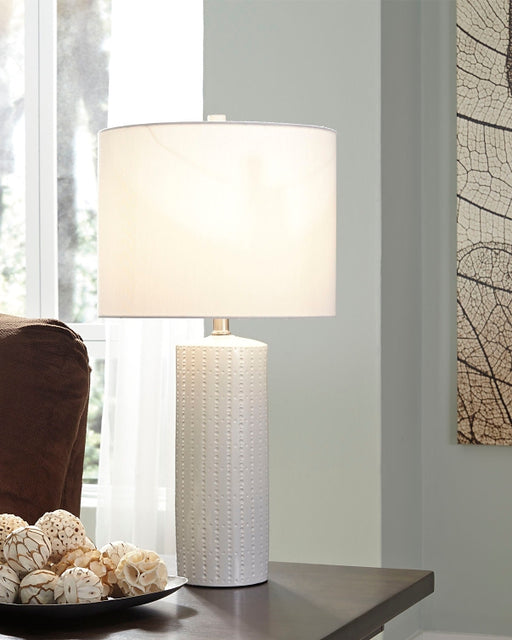 Ashley Express - Steuben Ceramic Table Lamp (2/CN) DecorGalore4U - Shop Home Decor Online with Free Shipping