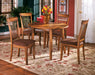 Ashley Express - Berringer Round DRM Drop Leaf Table DecorGalore4U - Shop Home Decor Online with Free Shipping