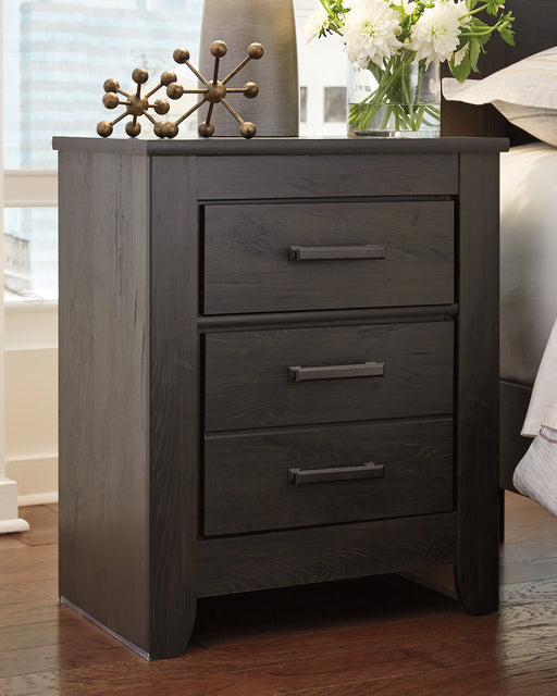 Ashley Express - Brinxton Two Drawer Night Stand DecorGalore4U - Shop Home Decor Online with Free Shipping