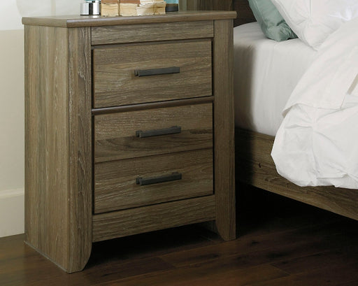 Ashley Express - Zelen Two Drawer Night Stand DecorGalore4U - Shop Home Decor Online with Free Shipping