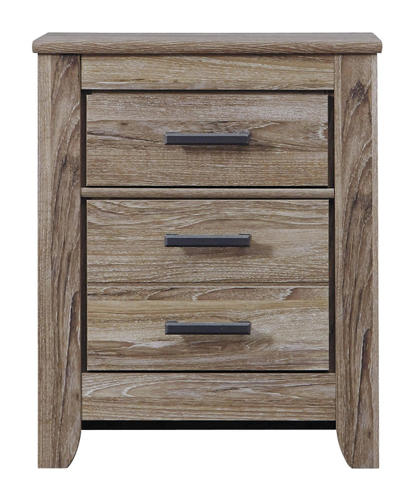 Ashley Express - Zelen Two Drawer Night Stand DecorGalore4U - Shop Home Decor Online with Free Shipping