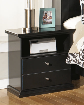 Ashley Express - Maribel One Drawer Night Stand DecorGalore4U - Shop Home Decor Online with Free Shipping