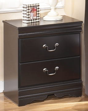 Ashley Express - Huey Vineyard Two Drawer Night Stand DecorGalore4U - Shop Home Decor Online with Free Shipping