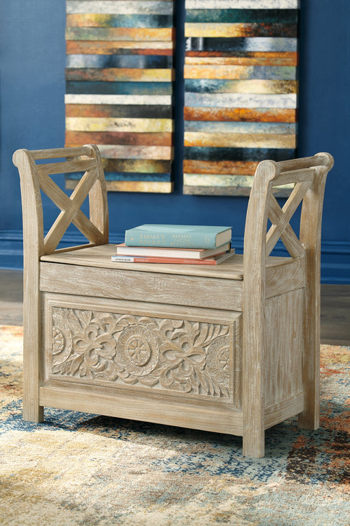 Ashley Express - Fossil Ridge Accent Bench DecorGalore4U - Shop Home Decor Online with Free Shipping