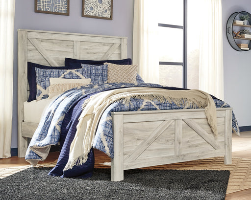 Ashley Express - Bellaby Queen Crossbuck Panel Bed DecorGalore4U - Shop Home Decor Online with Free Shipping