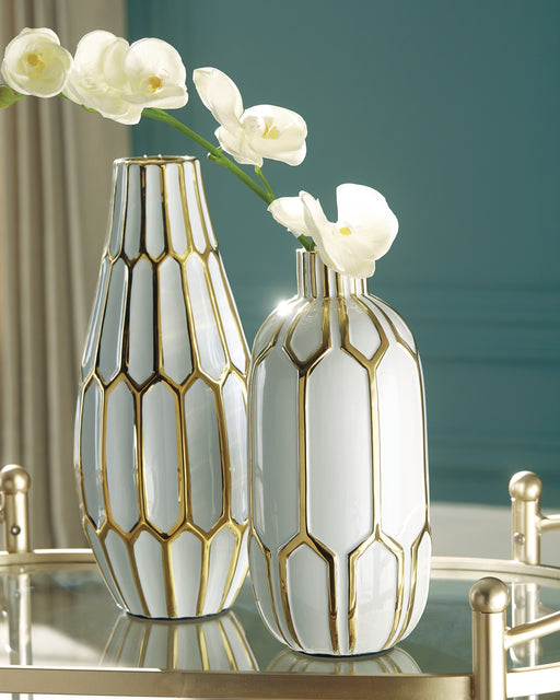 Ashley Express - Mohsen Vase Set (2/CN) DecorGalore4U - Shop Home Decor Online with Free Shipping