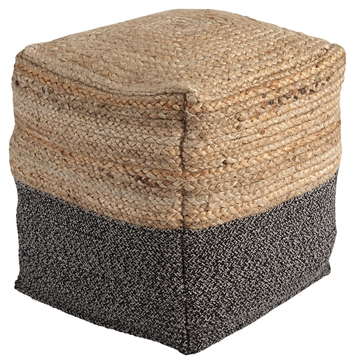 Ashley Express - Sweed Valley Pouf DecorGalore4U - Shop Home Decor Online with Free Shipping