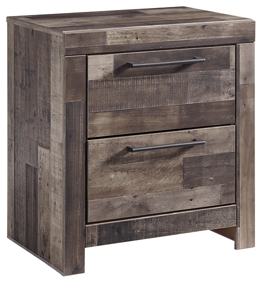 Ashley Express - Derekson Two Drawer Night Stand DecorGalore4U - Shop Home Decor Online with Free Shipping
