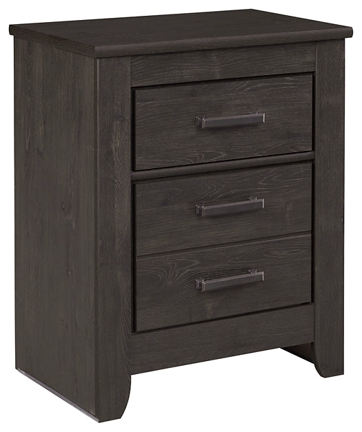 Ashley Express - Brinxton Two Drawer Night Stand DecorGalore4U - Shop Home Decor Online with Free Shipping