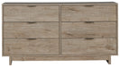Ashley Express - Oliah Six Drawer Dresser DecorGalore4U - Shop Home Decor Online with Free Shipping