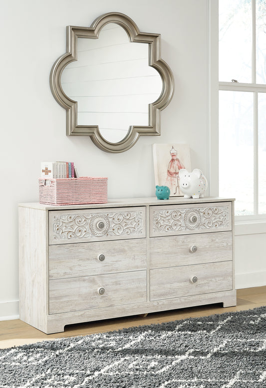 Ashley Express - Paxberry Six Drawer Dresser DecorGalore4U - Shop Home Decor Online with Free Shipping