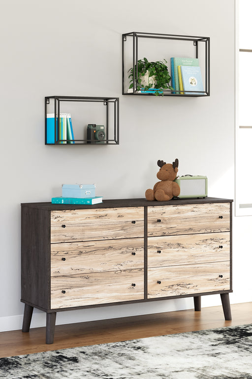 Ashley Express - Piperton Six Drawer Dresser DecorGalore4U - Shop Home Decor Online with Free Shipping