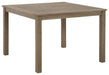 Ashley Express - Aria Plains Square Dining Table w/UMB OPT DecorGalore4U - Shop Home Decor Online with Free Shipping