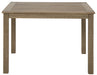 Ashley Express - Aria Plains Square Dining Table w/UMB OPT DecorGalore4U - Shop Home Decor Online with Free Shipping