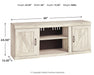 Ashley Express - Bellaby LG TV Stand w/Fireplace Option DecorGalore4U - Shop Home Decor Online with Free Shipping