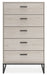 Ashley Express - Socalle Five Drawer Chest DecorGalore4U - Shop Home Decor Online with Free Shipping