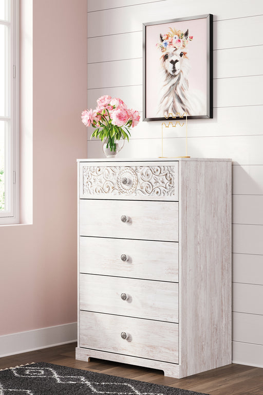Ashley Express - Paxberry Five Drawer Chest DecorGalore4U - Shop Home Decor Online with Free Shipping