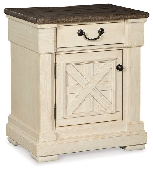Ashley Express - Bolanburg One Drawer Night Stand DecorGalore4U - Shop Home Decor Online with Free Shipping