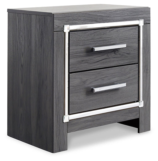 Ashley Express - Lodanna Two Drawer Night Stand DecorGalore4U - Shop Home Decor Online with Free Shipping