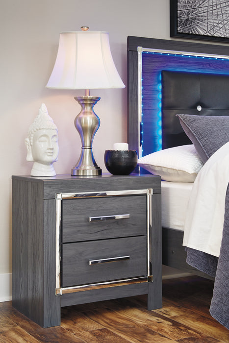 Ashley Express - Lodanna Two Drawer Night Stand DecorGalore4U - Shop Home Decor Online with Free Shipping