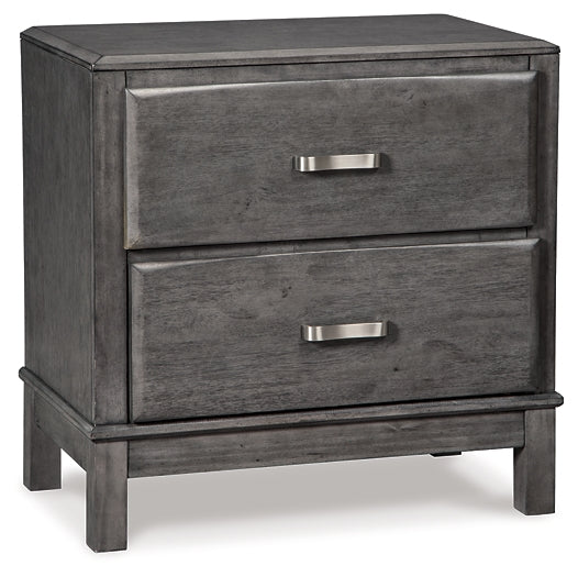 Ashley Express - Caitbrook Two Drawer Night Stand DecorGalore4U - Shop Home Decor Online with Free Shipping