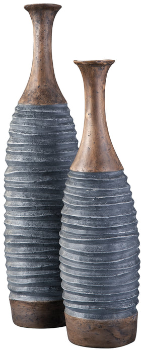 Ashley Express - Blayze Vase Set (2/CN) DecorGalore4U - Shop Home Decor Online with Free Shipping