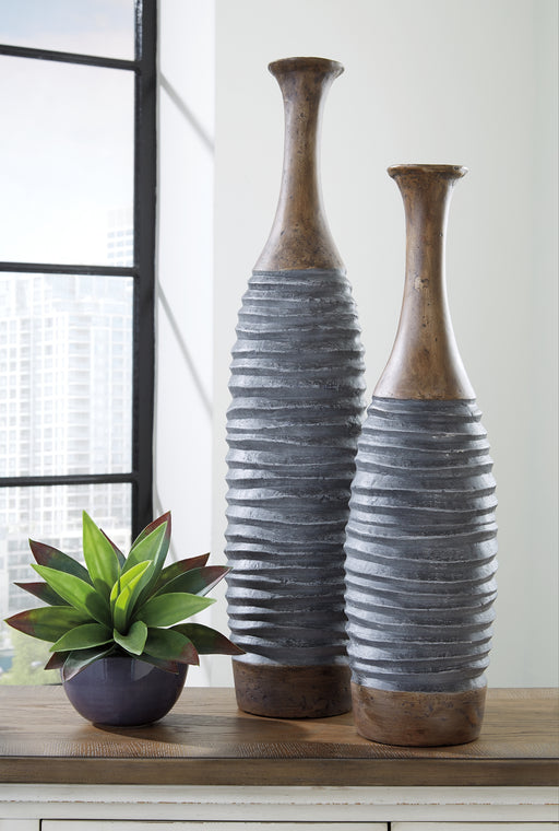 Ashley Express - Blayze Vase Set (2/CN) DecorGalore4U - Shop Home Decor Online with Free Shipping