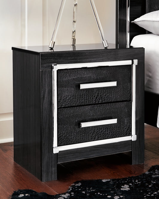 Ashley Express - Kaydell Two Drawer Night Stand DecorGalore4U - Shop Home Decor Online with Free Shipping
