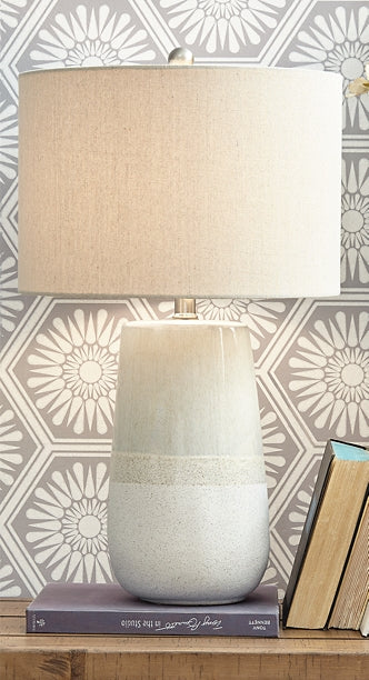 Ashley Express - Shavon Ceramic Table Lamp (1/CN) DecorGalore4U - Shop Home Decor Online with Free Shipping