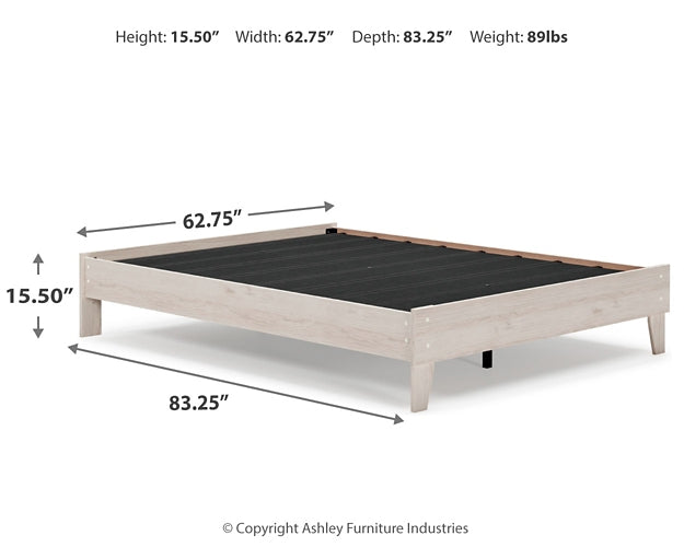 Ashley Express - Socalle Queen Platform Bed DecorGalore4U - Shop Home Decor Online with Free Shipping