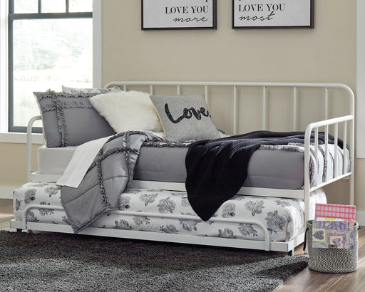 Ashley Express - Trentlore Twin Metal Day Bed with Trundle DecorGalore4U - Shop Home Decor Online with Free Shipping