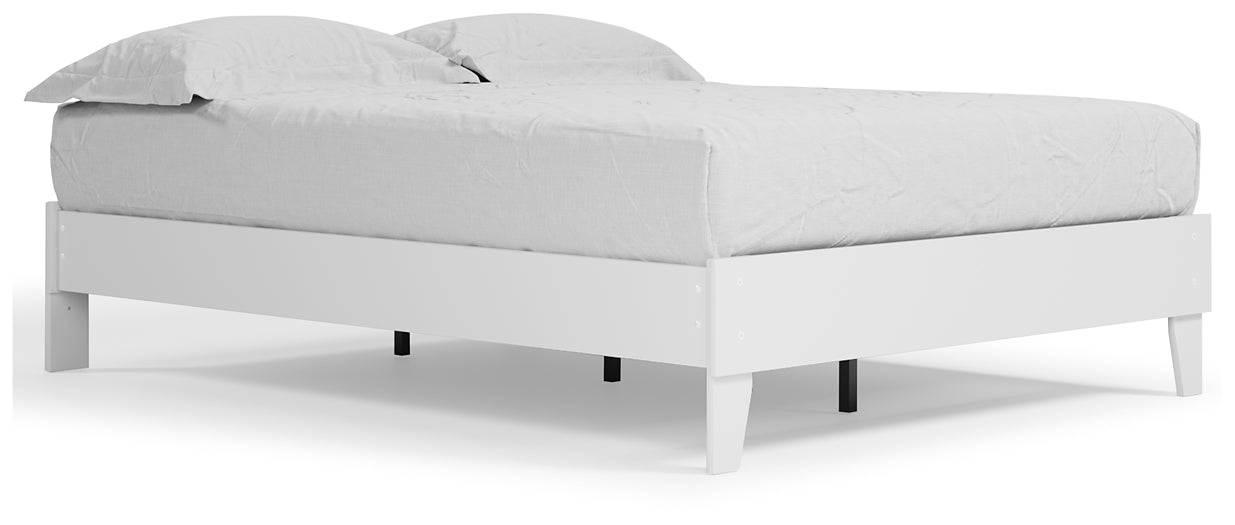 Ashley Express - Piperton Queen Platform Bed DecorGalore4U - Shop Home Decor Online with Free Shipping