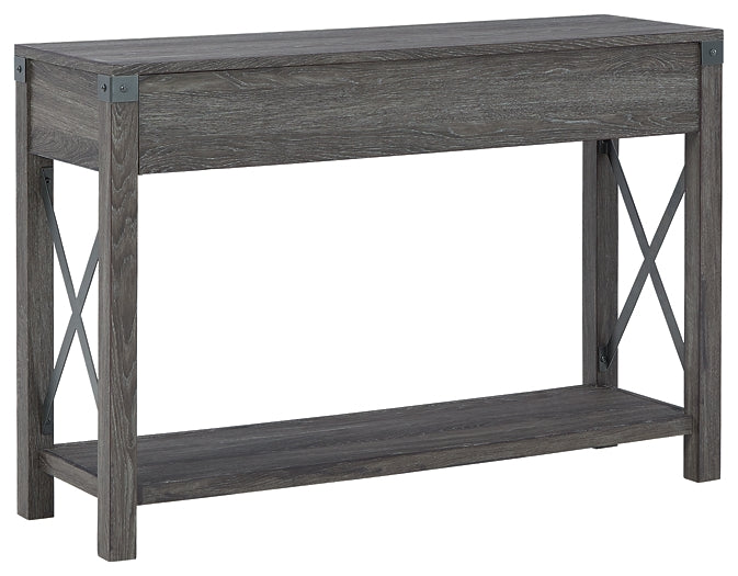 Ashley Express - Freedan Console Sofa Table DecorGalore4U - Shop Home Decor Online with Free Shipping