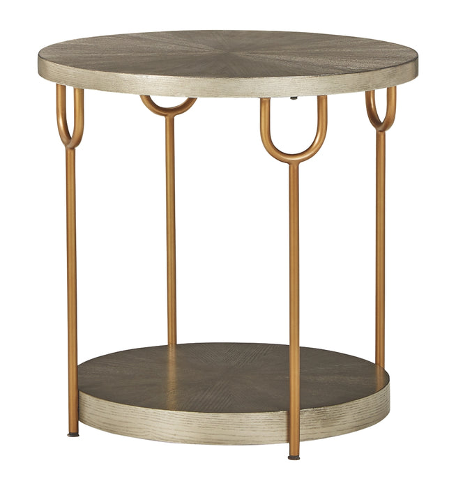 Ashley Express - Ranoka Round End Table DecorGalore4U - Shop Home Decor Online with Free Shipping